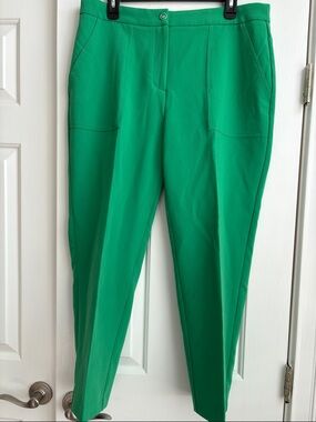 Zac & Rachel Bright Green Tailored Women's Trousers